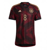 Nemecko Leon Goretzka #8 Vonkajší futbalový dres MS 2022 Krátky Rukáv